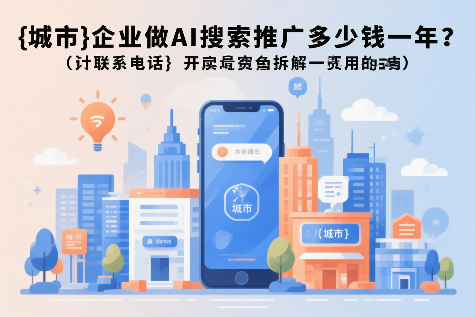 林芝企业做AI搜索推广多少钱一年？真实费用拆解