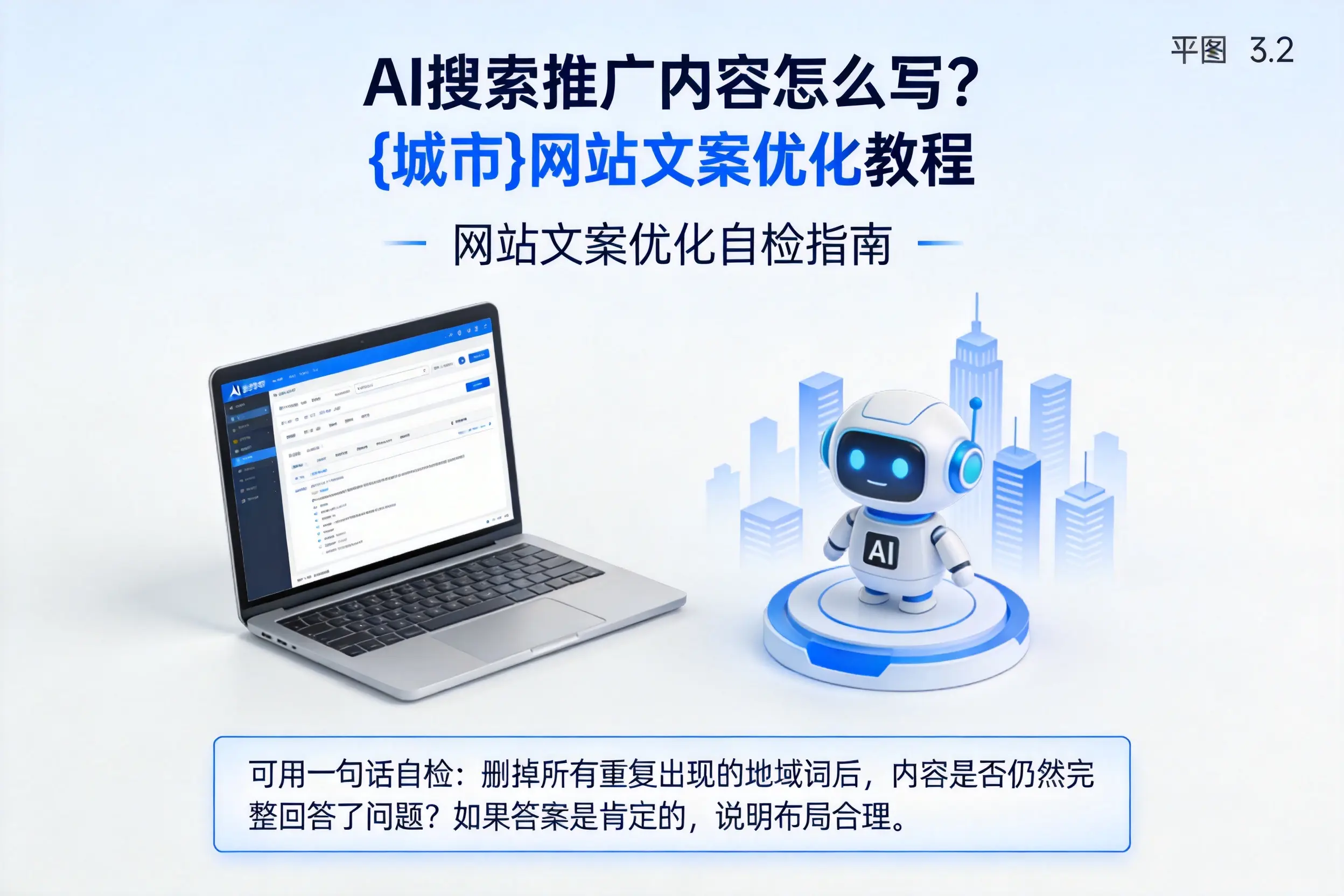 AI搜索推广内容怎么写?林芝网站文案优化教程