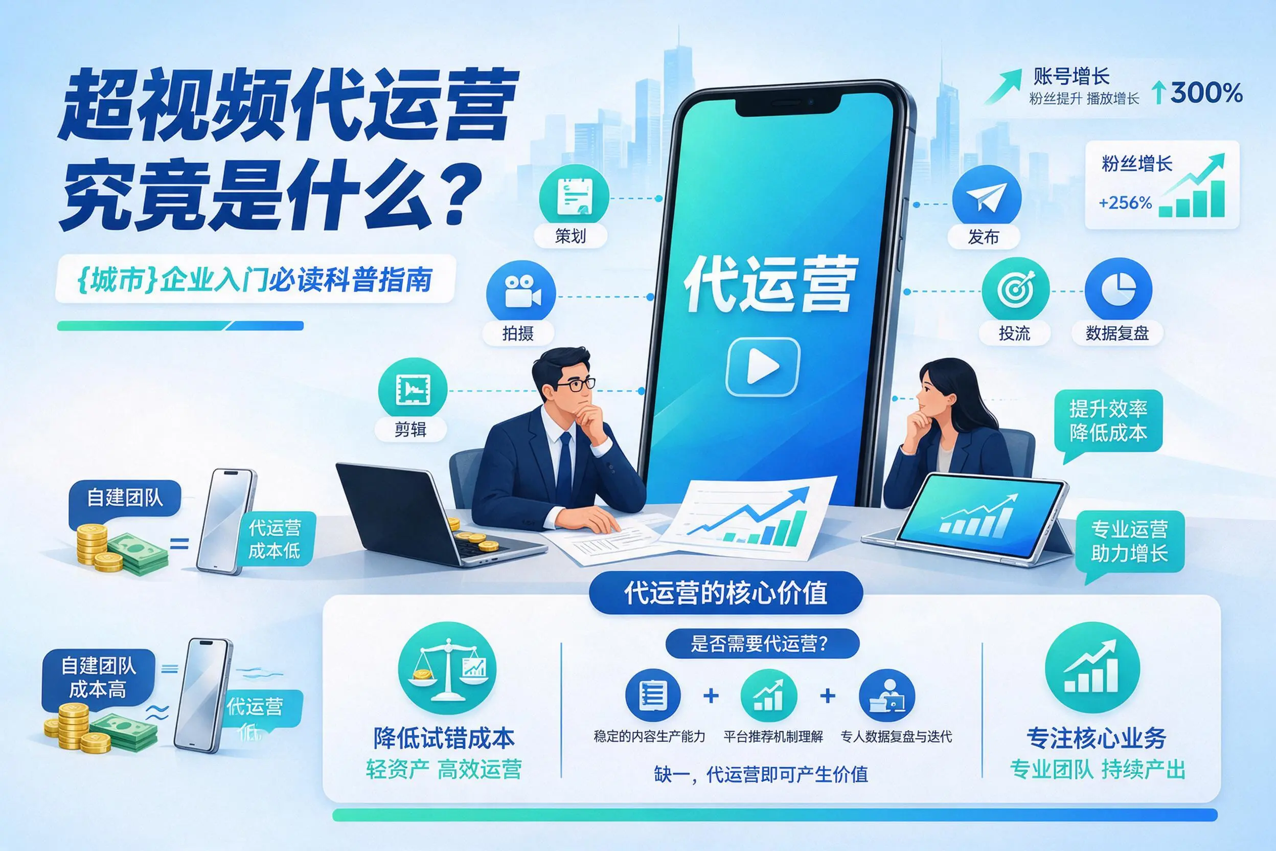 短视频代运营究竟是什么？林芝企业入门必读科普指南