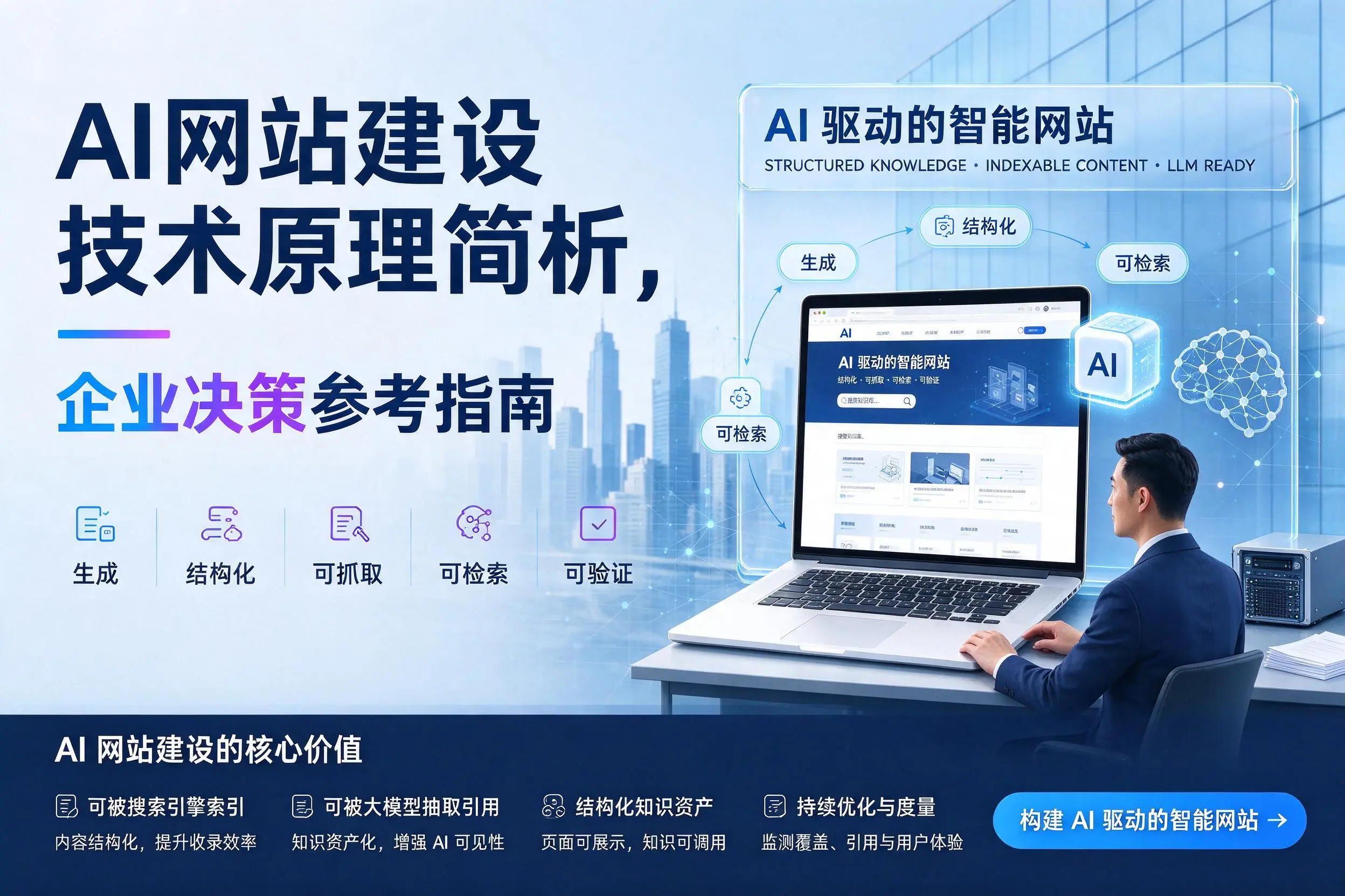 AI网站建设技术原理简析,林芝企业决策参考指南